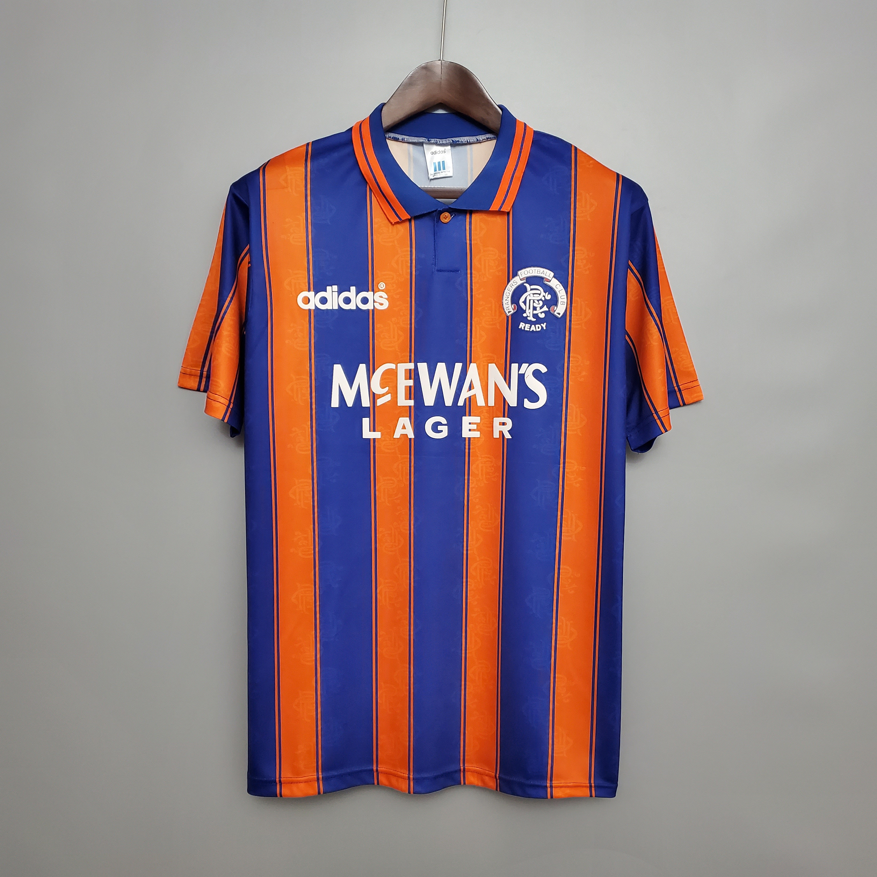 Retro Glasgow Rangers 1993-94 Away Stadium Jersey